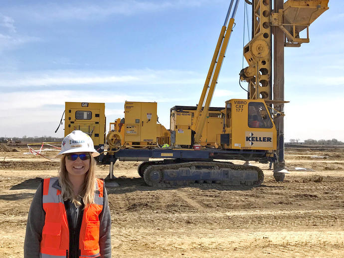Assistant Project Manager on Keller site